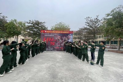 Viettel Ninh Bình phối hợp với xã Nam Lý chiếu phim Mưa đỏ phục vụ nhân dân vào 19h30 ngày 12/12/2025