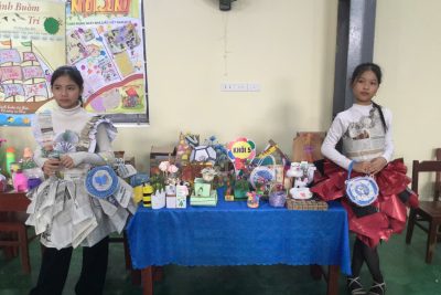 CHIẾN DỊCH “XANH – SẠCH – KHỎE” KẾT HỢP TRƯNG BÀY SẢN PHẨM STEM TRƯỜNG TIỂU HỌC TIẾN THẮNG