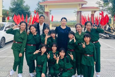 Hoạt động ngoài giờ lên lớp của các em