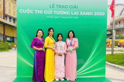 Lễ trao giải cuộc thi: “Gửi tương lai xanh 2050”