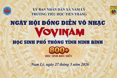 Ngày hội võ nhạc Vovinam 2026